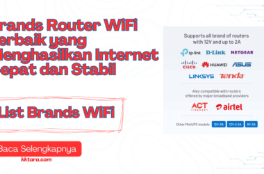 Brands Router WiFi Terbaik yang Menghasilkan Internet Cepat dan Stabil