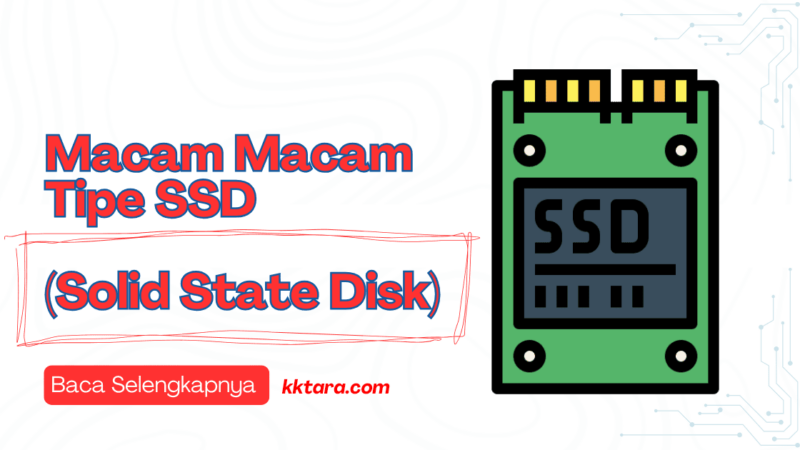 Macam Macam Tipe SSD (Solid State Disk)